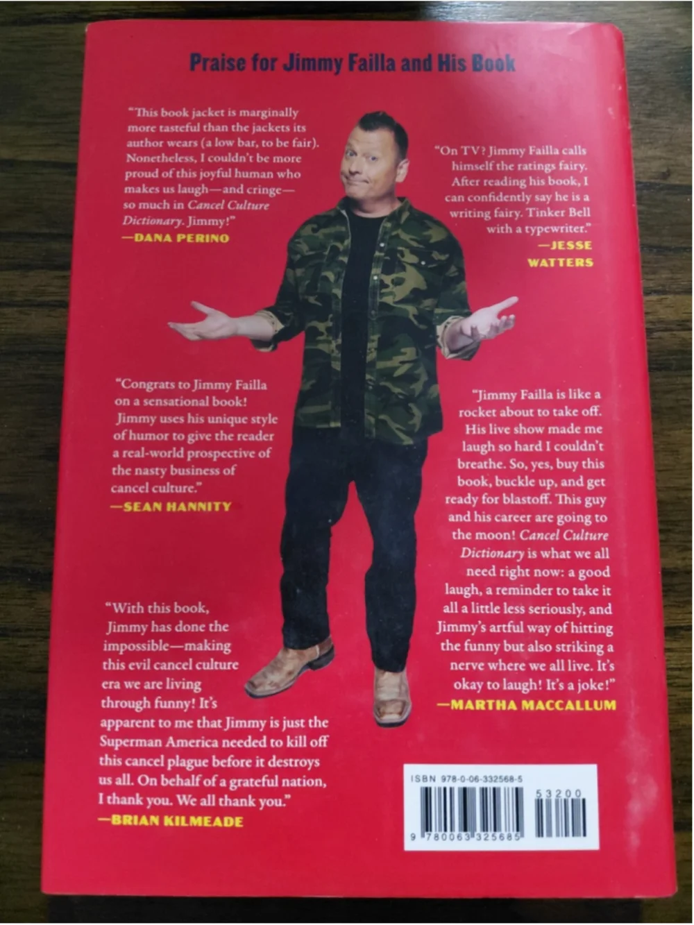Cancel Culture Dictionary: An A to Z Guide to Winning the War on Fun by Jimmy Fa